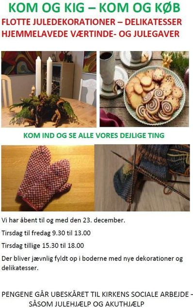Brøndby Strand Kirkes julestue afholdes normalt hvert år lørdagen
